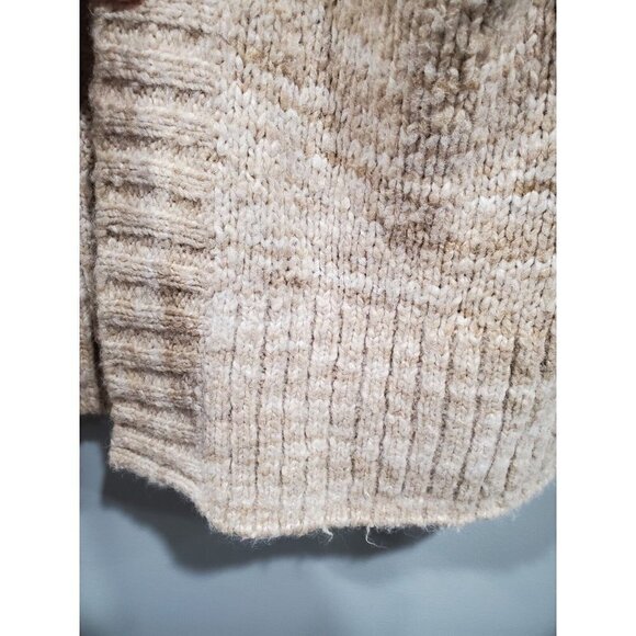 Madewell Wool Space-Dyed Long Oversized Cardigan Sweater Beige Pockets Womans XS - Picture 13 of 16